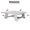 UPT-332349_6_82edb03f-eb5c-49d8-ad76-5be721ea4557 Aya 40" Square Coffee Table | Biscotti White Mango Wood | Bold Angled Legs