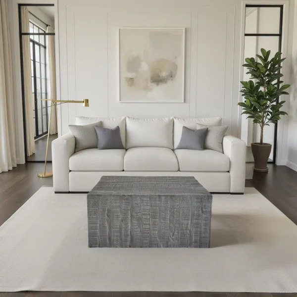 UPT-332351_10_b3478cff-1cbe-4bd9-9545-019794f9d79f (1) Rydan Coffee Table | 33 Inch Square Block Top | Sandblasted Gray Mango Wood