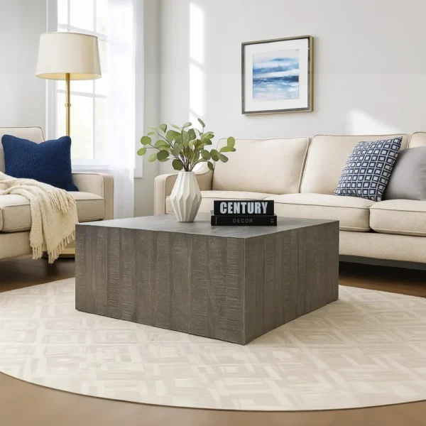 UPT-332351_8_afdf7e7e-7846-4cd0-8874-8d1fc81aa1ec Rydan Coffee Table | 33 Inch Square Block Top | Sandblasted Gray Mango Wood