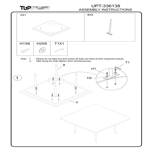 Taro Coffee Table | 24 Inch Square Taupe Brown Real Marble Top | Black Metal Legs