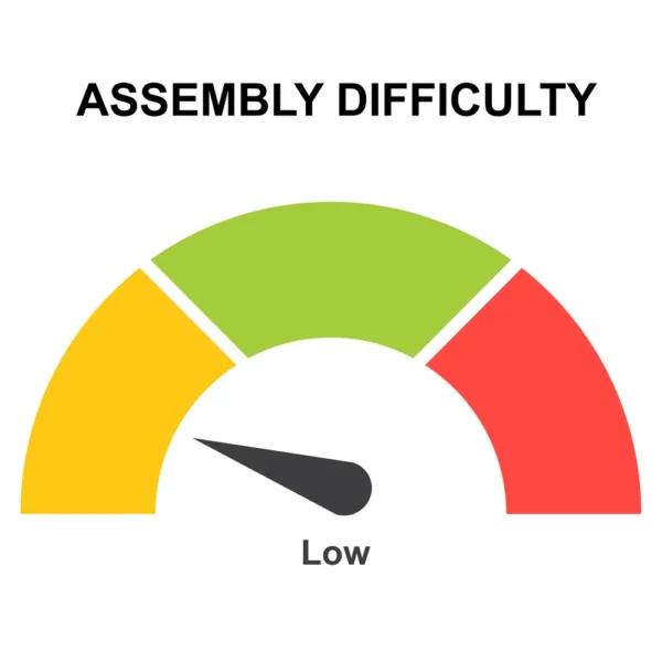 Temi Dining Table | 47" Round Top | Handmade Natural Brown Mango Wood | Angled Four Legged Base