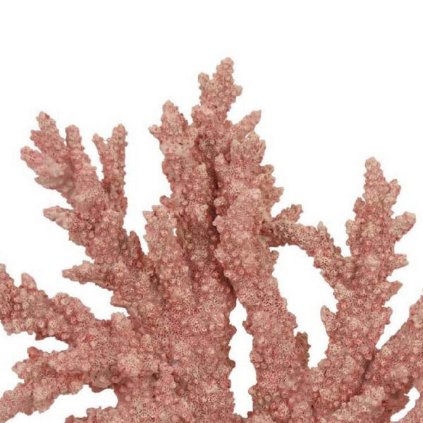 300620266a441e4342f22.jpeg Coral Tabletop Decoration, Pink Resin with Acrylic Base, 13 Inch