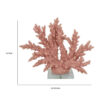 300620266a441e4784cf0.jpeg Coral Tabletop Decoration, Pink Resin with Acrylic Base, 13 Inch