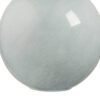 Tero Ceiling Pendant Light, Blue Blown Glass, Antique Brass, 12 Inch