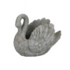 300620266a442037c9822.jpeg Jina Planter with Swan Sculpted Details, Gray Terracotta 10 Inch