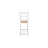 300620266a4421d92370f.jpeg Gasy Counter Chair Set of 2, 24 Inch White Brown Solid Mango Wood