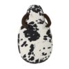 300620266a442243ebb3d.jpeg Massy Cow Kids Ottoman 25 Inches, Black, White Velvet, Light Brown Horn