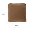 300620266a442266504b4.jpeg Wali Pillow Set of 4, 20 Inch Square, Feather Fill, Velvety Honey Yellow