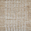 Anye 14 x 22 Lumbar Throw Pillow Set of 4, Handwoven Striped Tan Ivory Wool