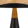 300620266a442fed68669.jpeg 30 Inch 3 Way Table Lamp, Beige Mica Shade, Rubberwood and Black Metal Body