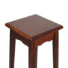 300620266a443a94e831a.jpeg 39.5 Inch Plant Stand with Tapered Slanted Legs and Bottom Shelf, Brown