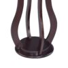 300620266a4443b4cdd90.jpeg Contemporary Plant Stand With Bottom Storage Shelf, Brown