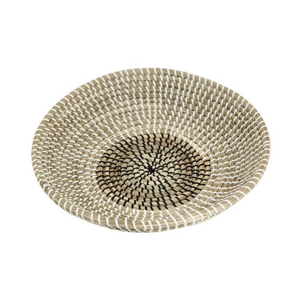 300620266a444dd27b191.jpeg Jea Nesting Storage Bowls Set of 2, Natural Brown Seagrass Cord Woven