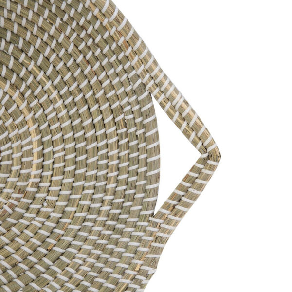 300620266a444dfa11da6.jpeg Jea Farmhouse Decor Bowl, 17 Inch Natural Brown Seagrass Cord Woven