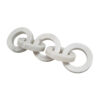 300620266a4454c5d6c91.jpeg Decorative Interlinked Chain Sculpture, 18 Inch Solid White Marble